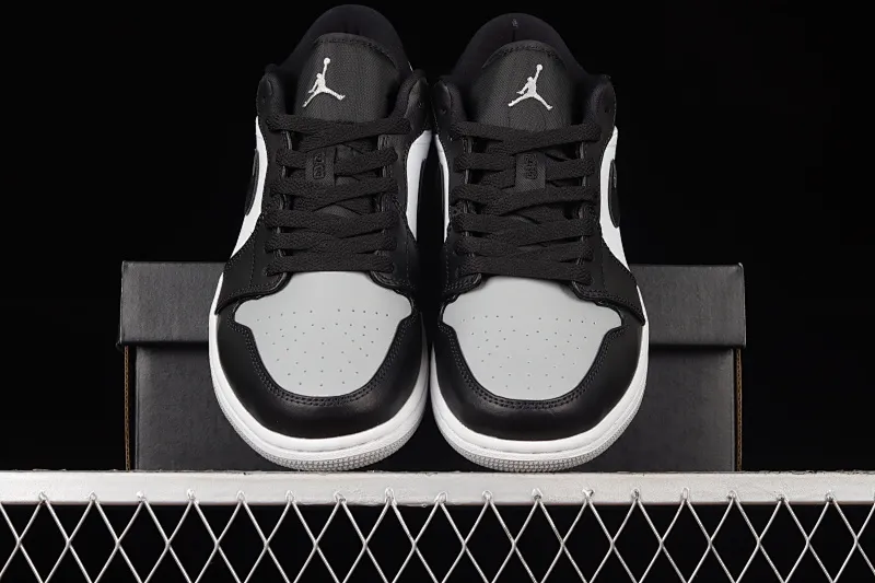 All categories Air Jordan Jordan series basketball shoes Air Jordan 1 Low G version pure original Air Jordan Low "Shadow Toe" AJ1 Joe 1 new black and gray low-top cultural sneakers 553558-052